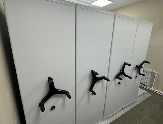 Мобильные стеллажи для архива