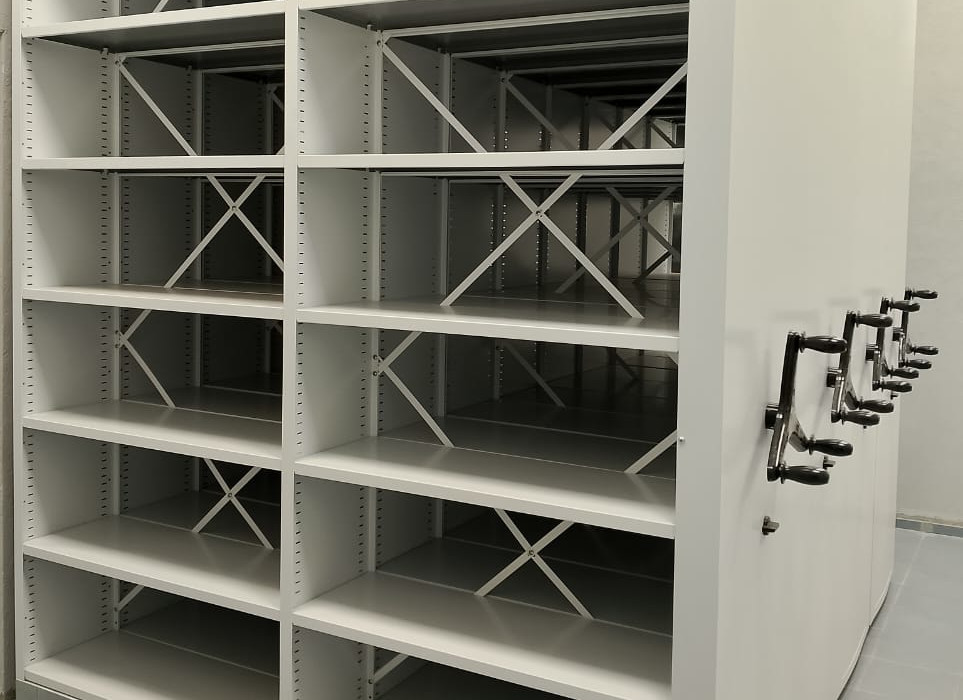 Мобильные стеллажи для архива